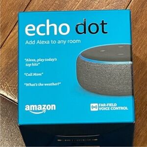 Amazon Echo Dot - 3rd gen - Smart speaker with Alexa - Charcoal